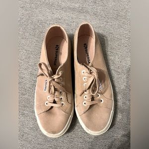 Suede Superga Sneakers Size 39 (8/8.5)